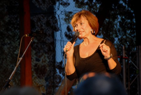 Petra Černocká na STARÉM DOBRÉM WESTERNU (Foto: Petr Steffek/Gympleři)