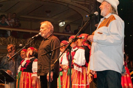Wabi Daněk a Tomáš Linka, Vzpomínka na Michala Tučného, Praha, Lucerna, 16.4.2015 (Foto: Jiří Konc/CountryWorld.cz)